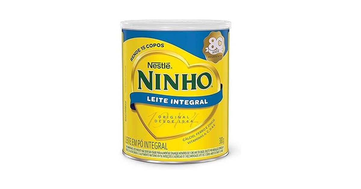 Melhor leite em pó integral para sabor e cremosidade