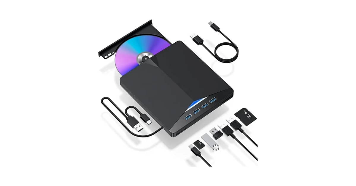 Melhor Leitor e Gravador de CD DVD: 10 Opções Portáteis