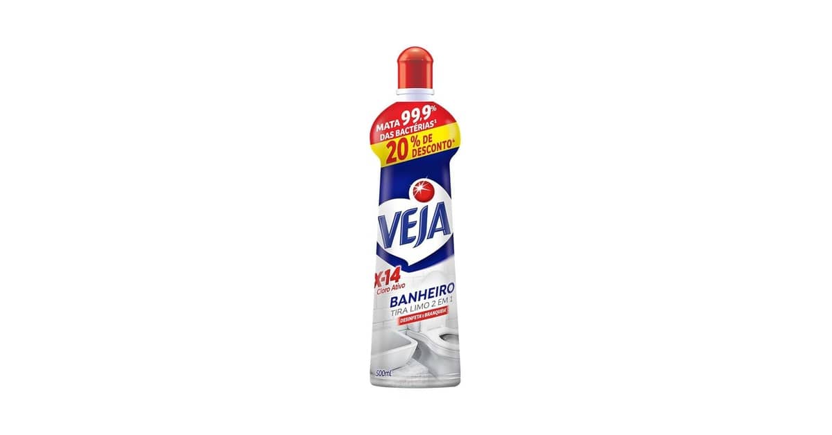 Melhor Limpa Banheiro: Tira Limo e Desinfeta