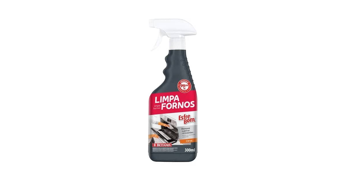 Melhor Limpa Forno Spray: Potência Contra Gordura Difícil