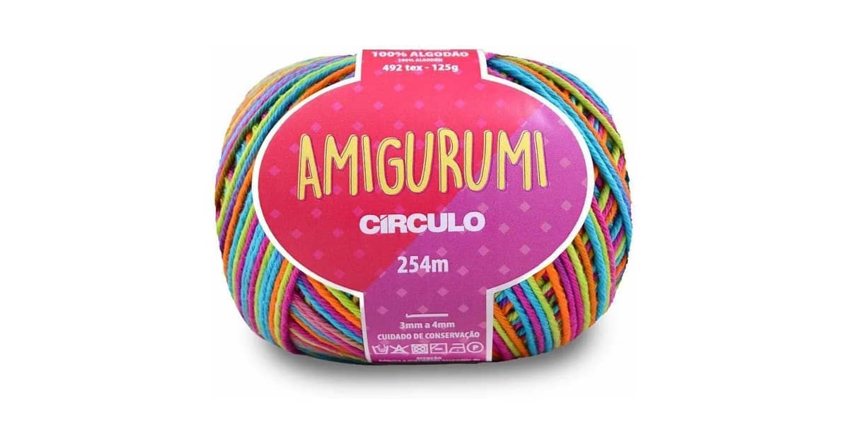 Melhor Linha para Fazer Amigurumi: Algodão 100% Puro
