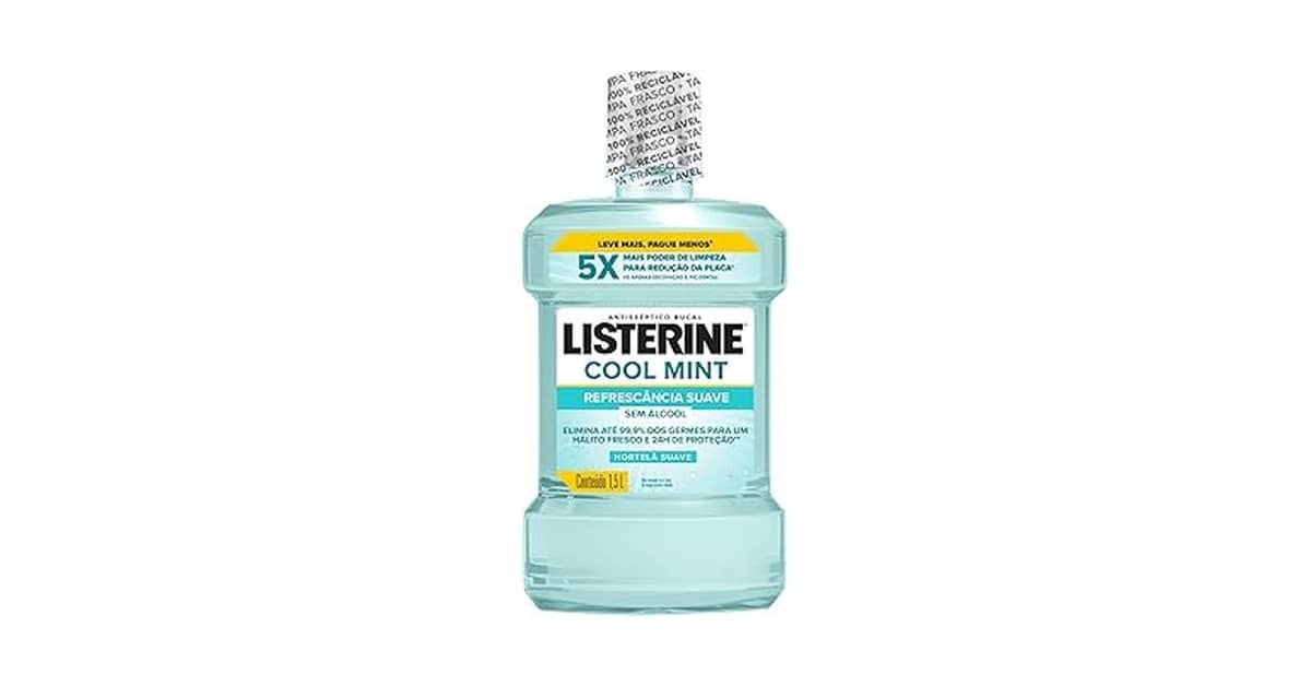 Melhor Listerine: Guia de fórmulas e benefícios
