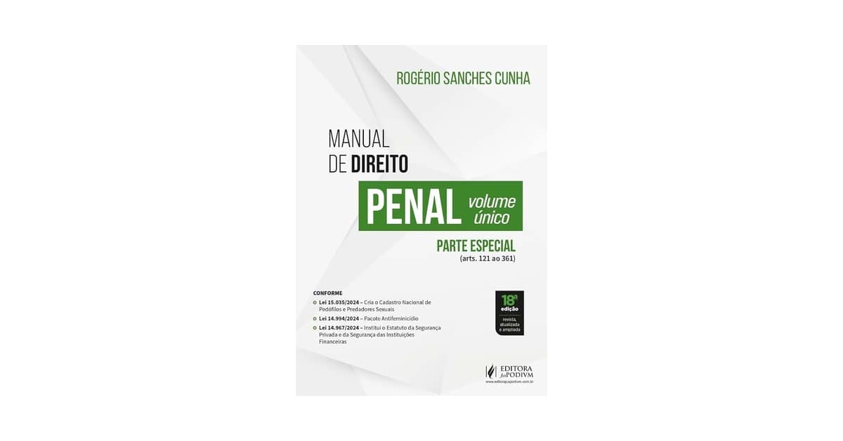 Melhor Livro de Direito Penal Parte Especial: Guia Definitivo 2025