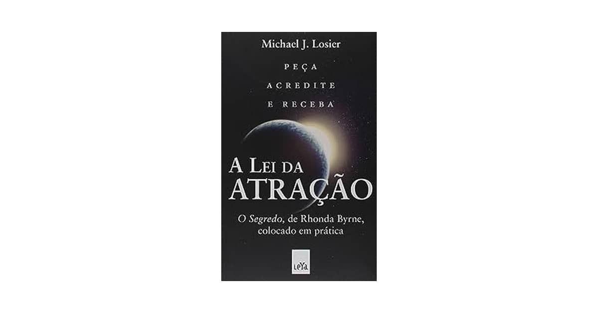 Melhor Livro Sobre Lei da Atracao: Qual ler primeiro?