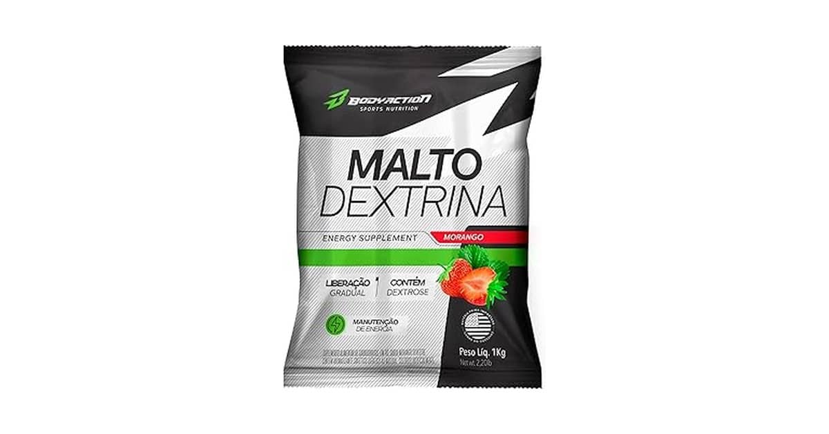 Melhor Maltodextrina para Energia Rápida no Treino