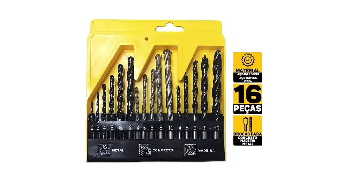 Melhor Broca para Ferro: Qual a Mais Resistente?