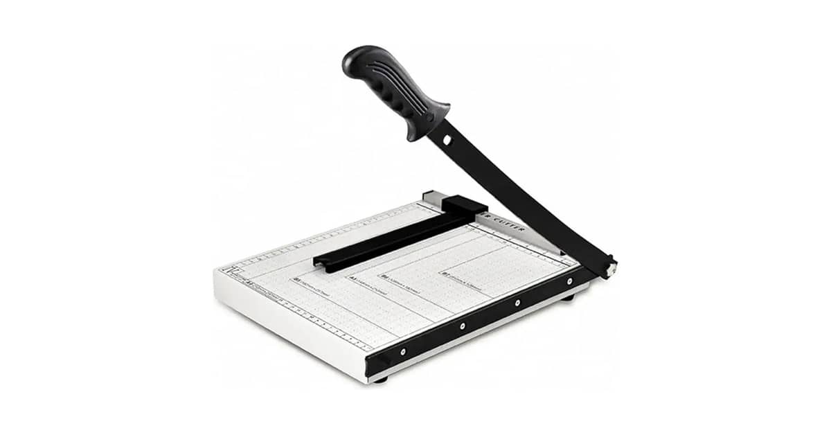 Melhor Marca de Guilhotina: Corte Preciso e Seguro