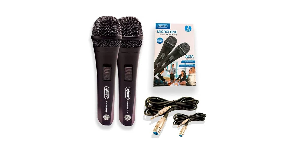 Melhor Marca de Microfone com Fio: Áudio Profissional