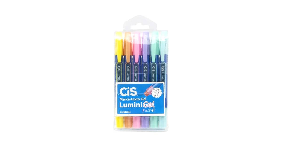 Melhor Marca Texto em Gel: Pastel ou Neon?