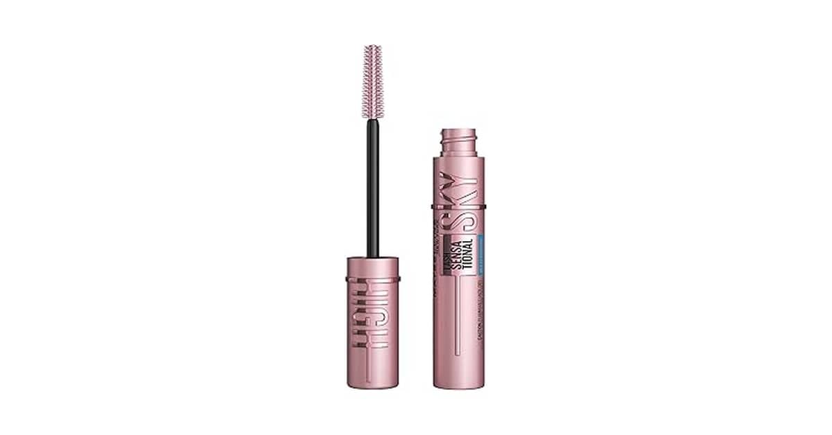 Melhor Mascara de Cilios a Prova d'Agua Anti-borrão