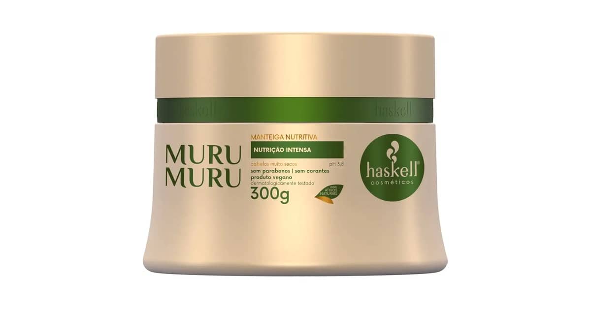 Melhor Máscara de Nutrição da Haskell: Murumuru ou Mandioca?