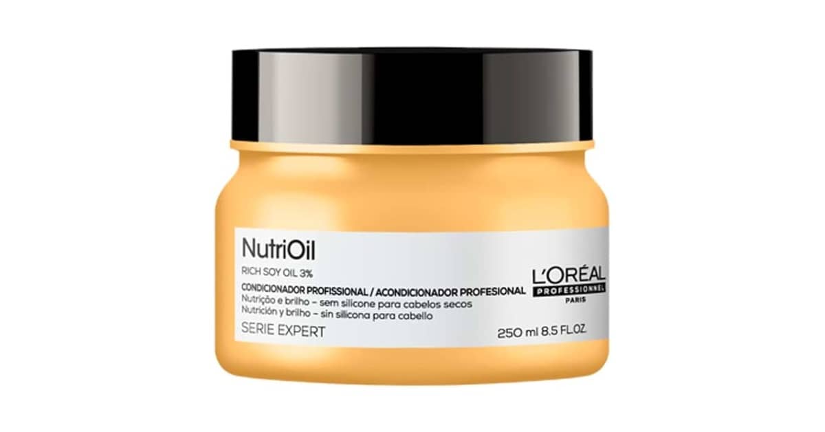 Melhor Máscara de Nutricao Profissional: Nutrição Intensa p/ Cabelos Secos