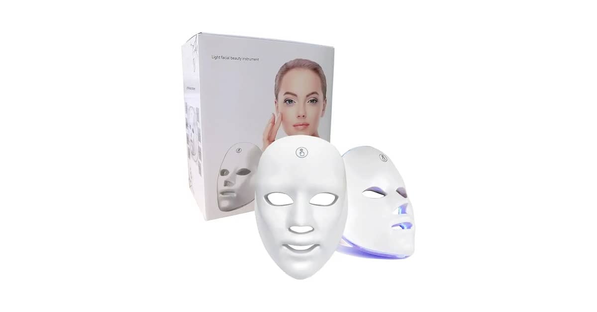 Melhor Máscara Facial Led: 7 Cores para Rejuvenescimento