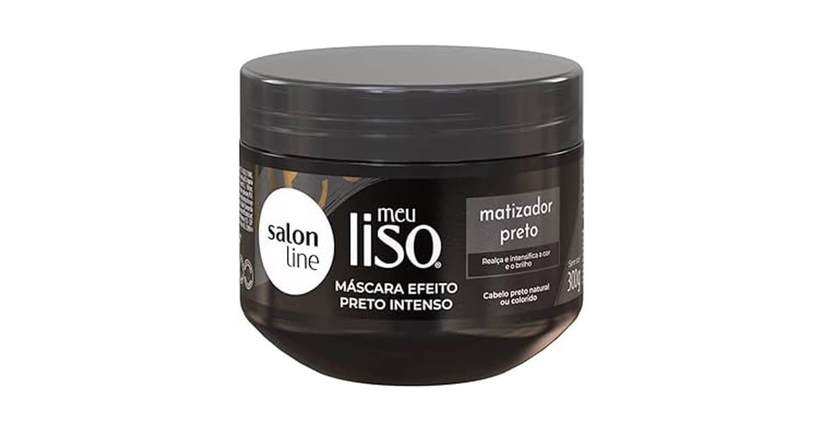 Melhor Máscara Matizadora Preta para Cor Intensa