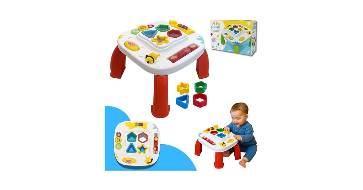 Melhor Mesa de Atividade para Bebê: 10 Modelos Didáticos