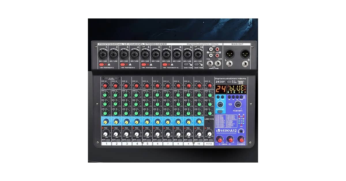 Melhor Mesa de Som Profissional: USB ou Bluetooth?