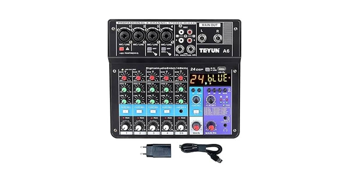 Melhor mesa de som para podcasts e streaming