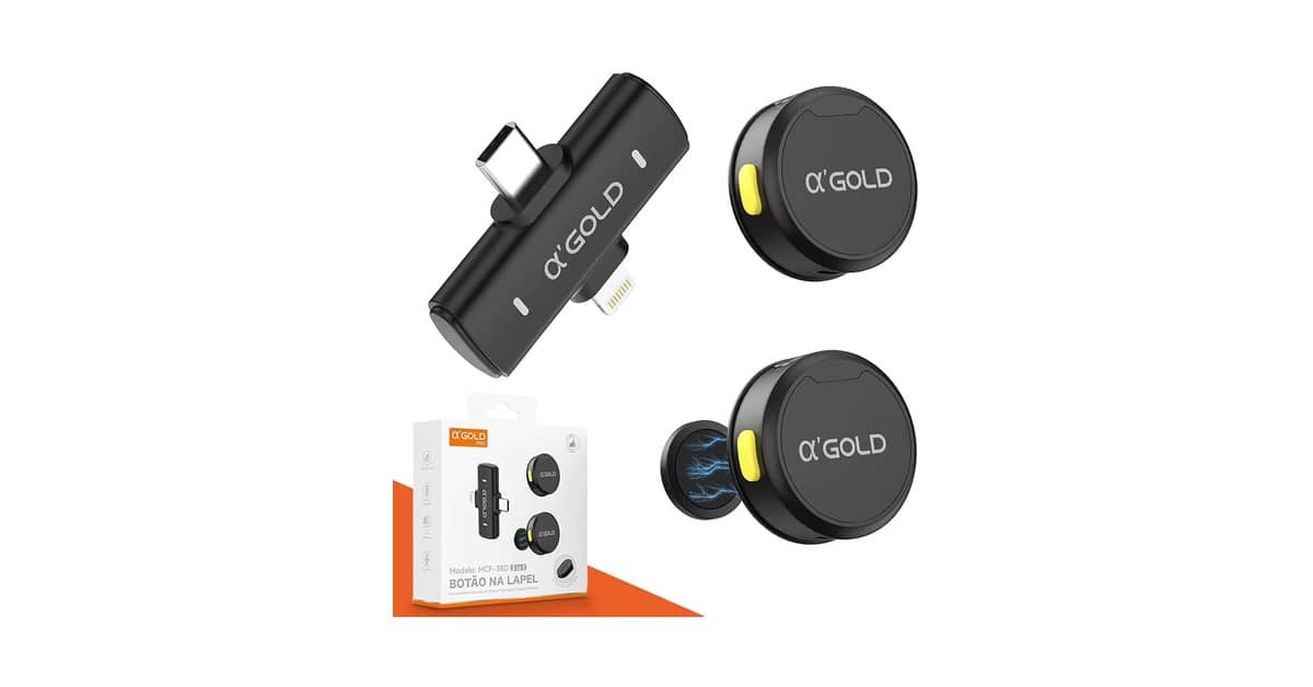 Melhor Microfone para Gravar Vídeo: 10 Opções Sem Fio