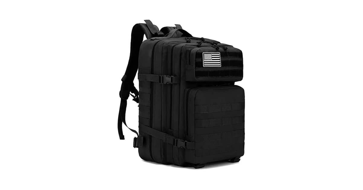 Melhor Mochila Tatica Militar: 45L a 55L Resistentes