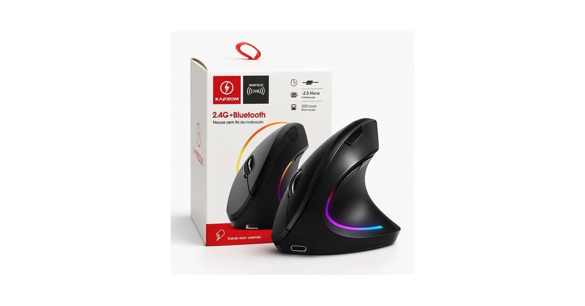 Melhor Mouse Ergonômico Custo Benefício: Alívio Para o Seu Pulso!