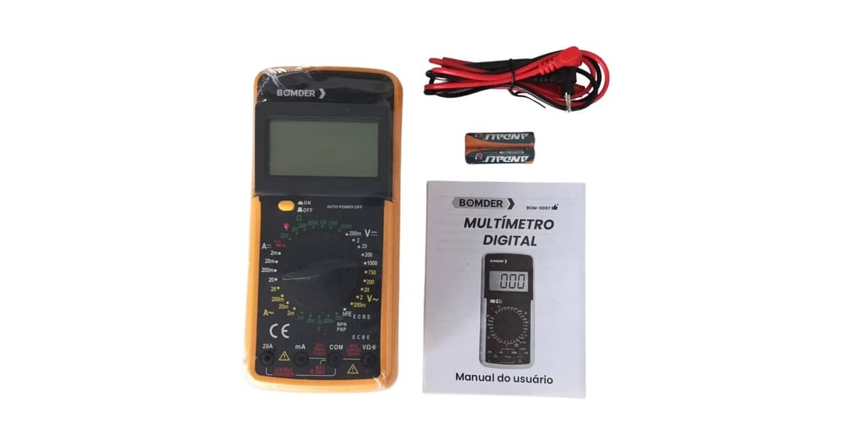 Melhor Multímetro com Capacímetro: Precisão Profissional
