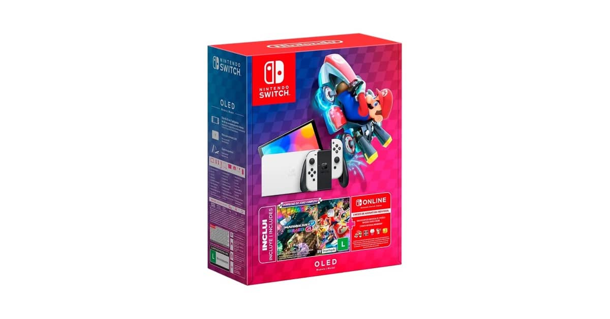 Melhor Nintendo Switch Black Friday: OLED vs V2?