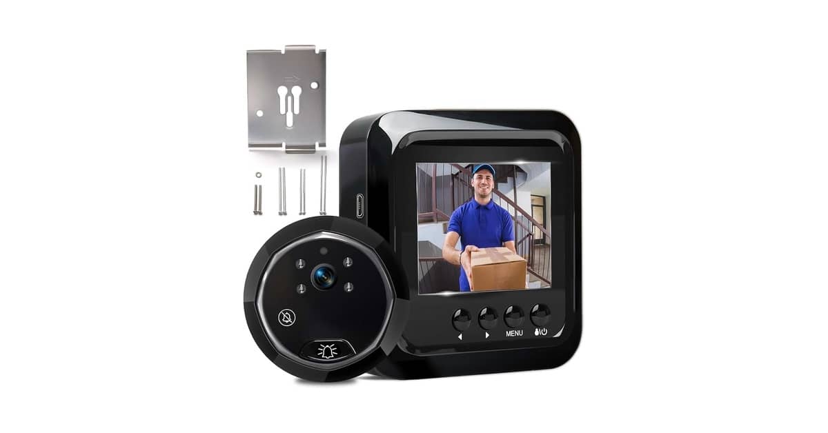 Melhor olho mágico digital: Wi-Fi ou apenas com Tela?
