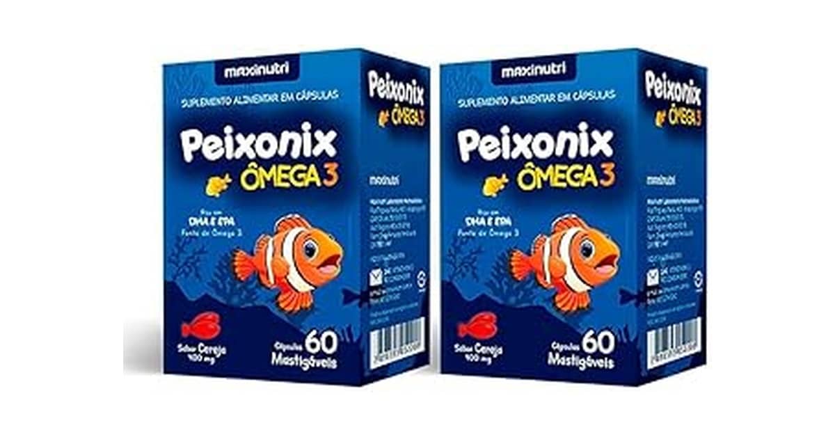 Melhor ômega 3 infantil para foco e aprendizado