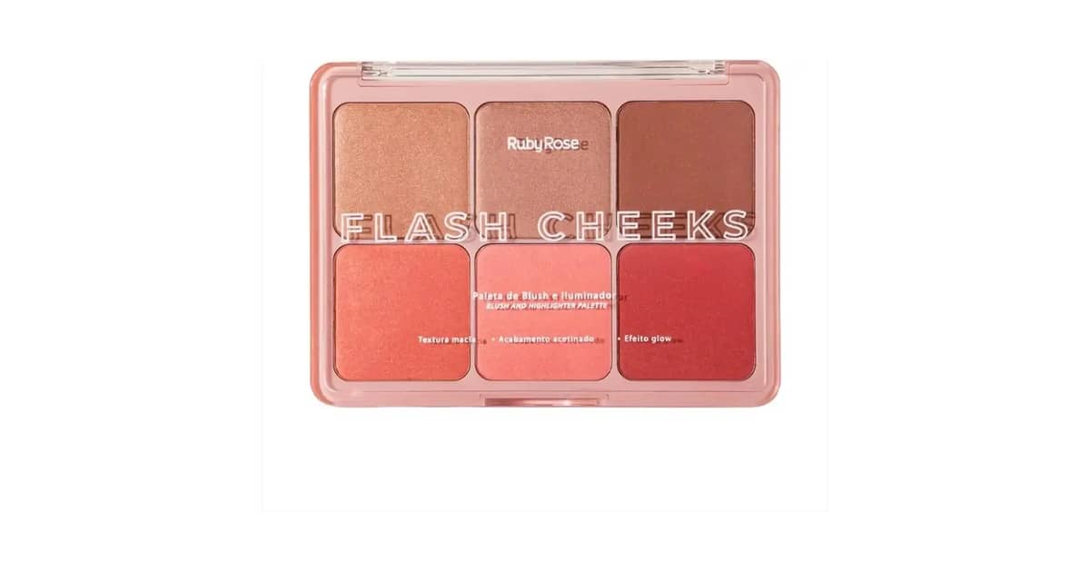 Melhor paleta de blush: 10 kits para um look completo