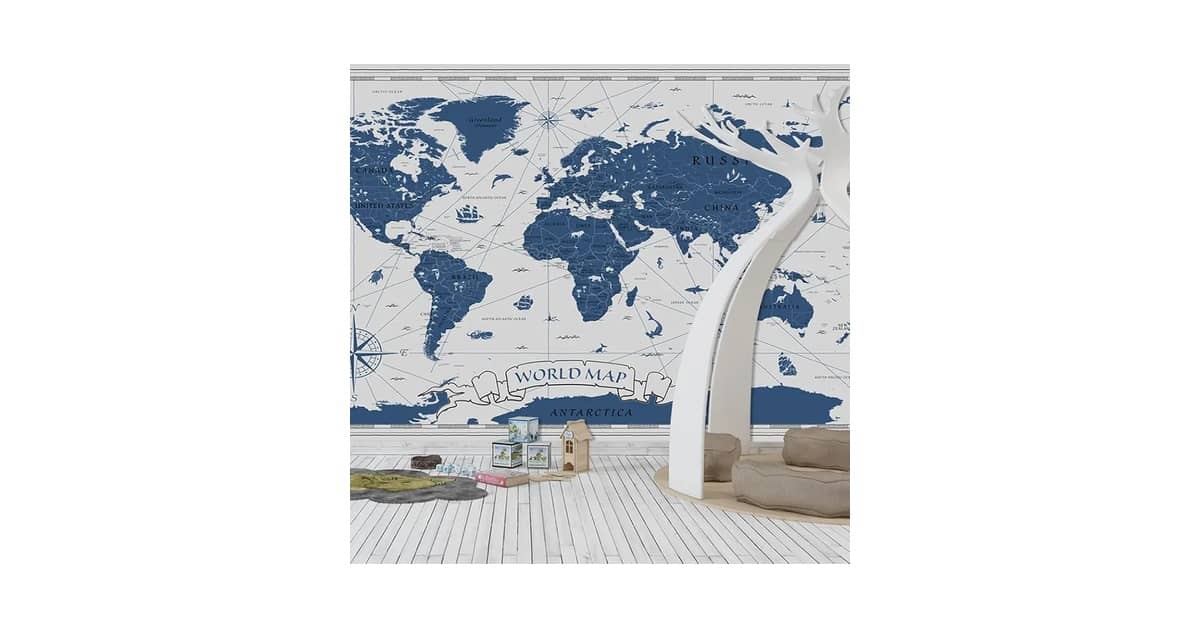 Melhor Papel de Parede do Mundo: Decore com Mapas e Aventuras!