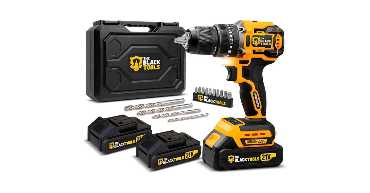 Melhor Parafusadeira Black Tools: Guia dos 5 modelos