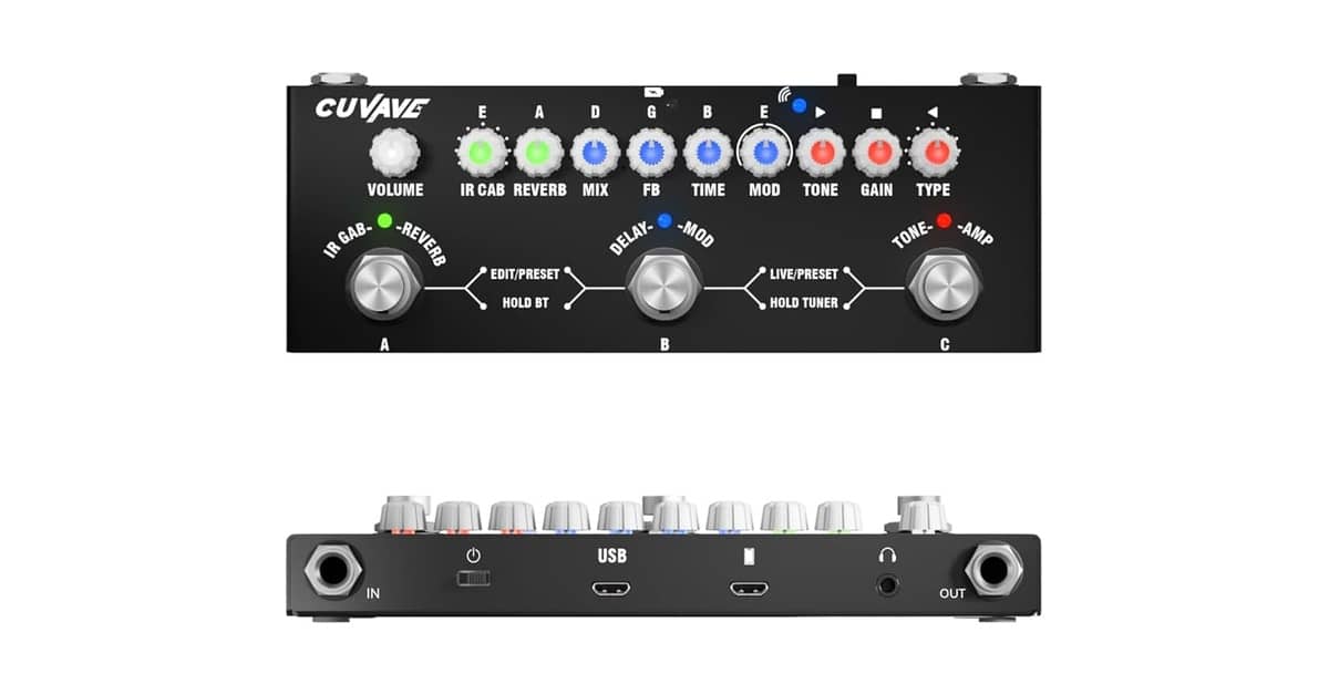 Melhor Pedaleira para Guitarra: IR, Looper ou Portátil?