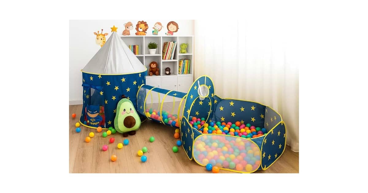 Melhor Piscina de Bolinha para Criança: Segurança e Diversão Garantidas!