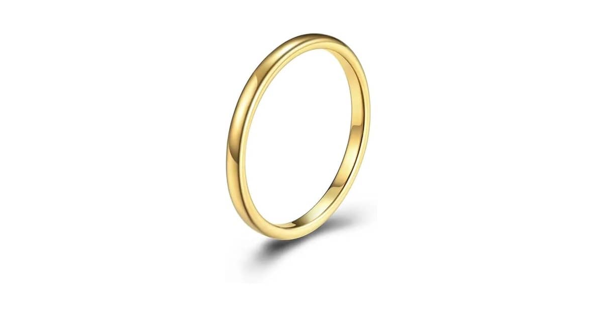 Melhor Preço Aliança de Casamento: Tungstênio vs Ouro Folheado