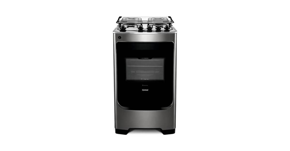 Melhor Preço Fogão Consul 4 Bocas Inox: Design e Funcionalidade