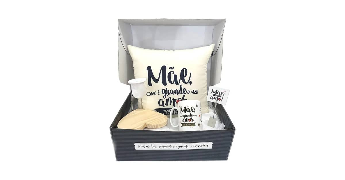 Melhor Presente pro dia das Maes: Kits e Canecas Que Encantam