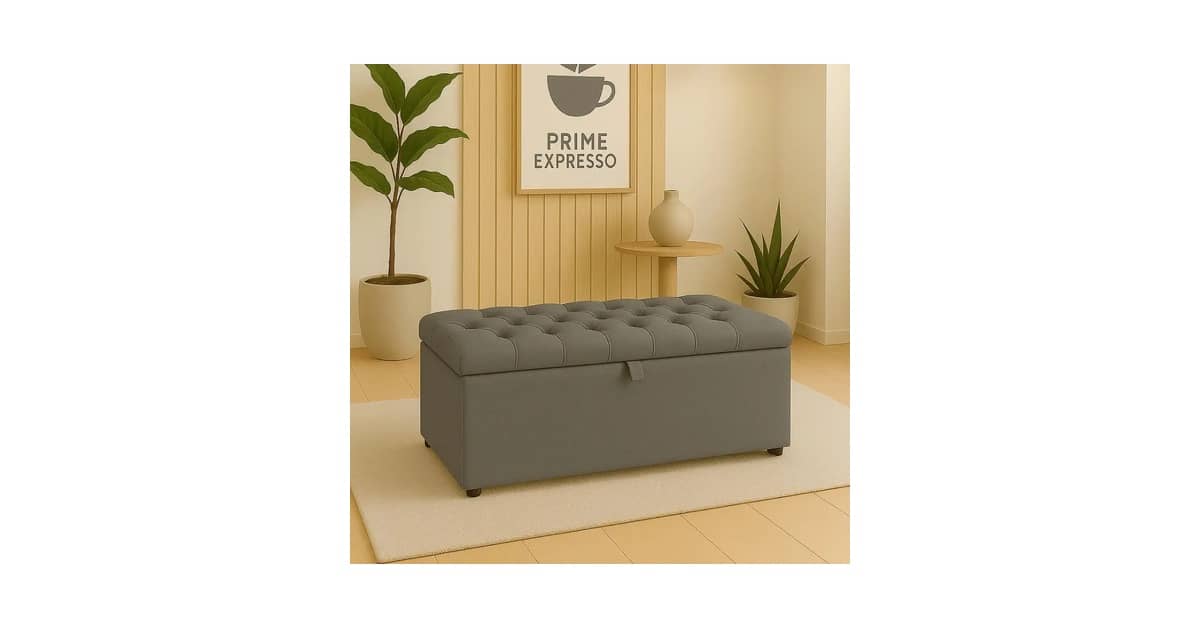 Melhor Puff Baú: Suede ou Corino? Compare Modelos