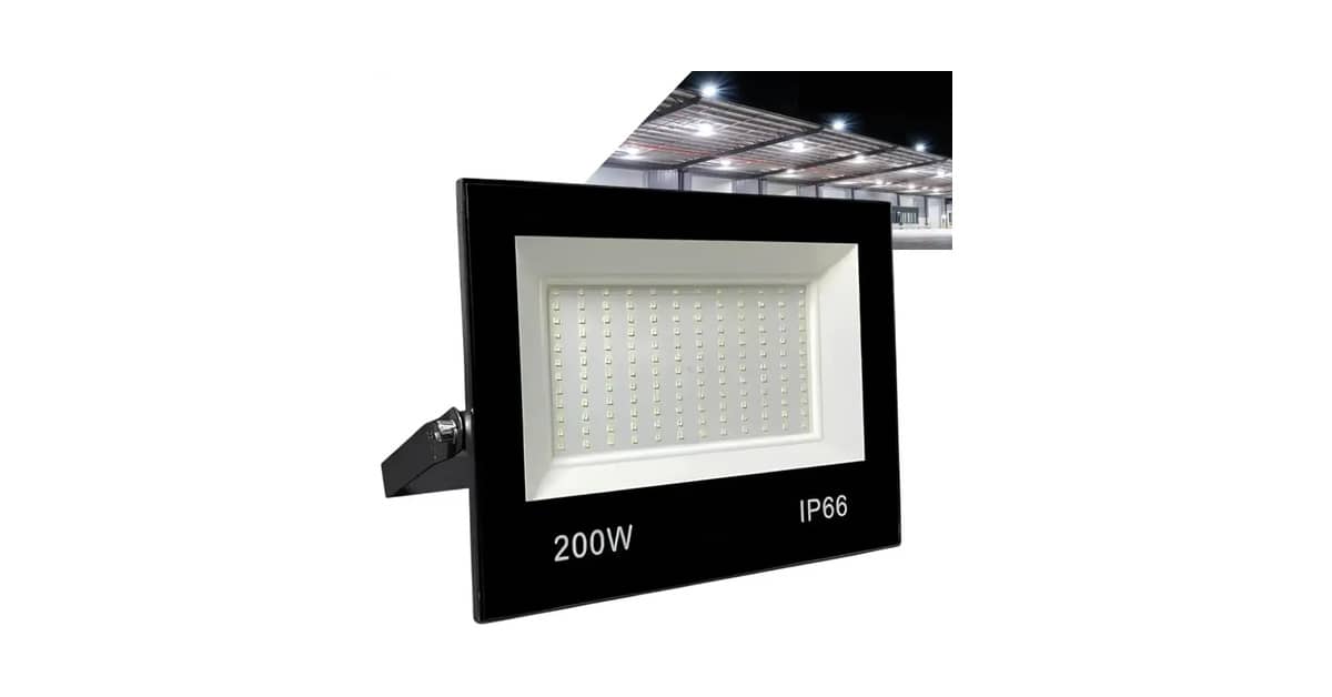 Melhor Refletor Led para Area Externa: Potência e Durabilidade