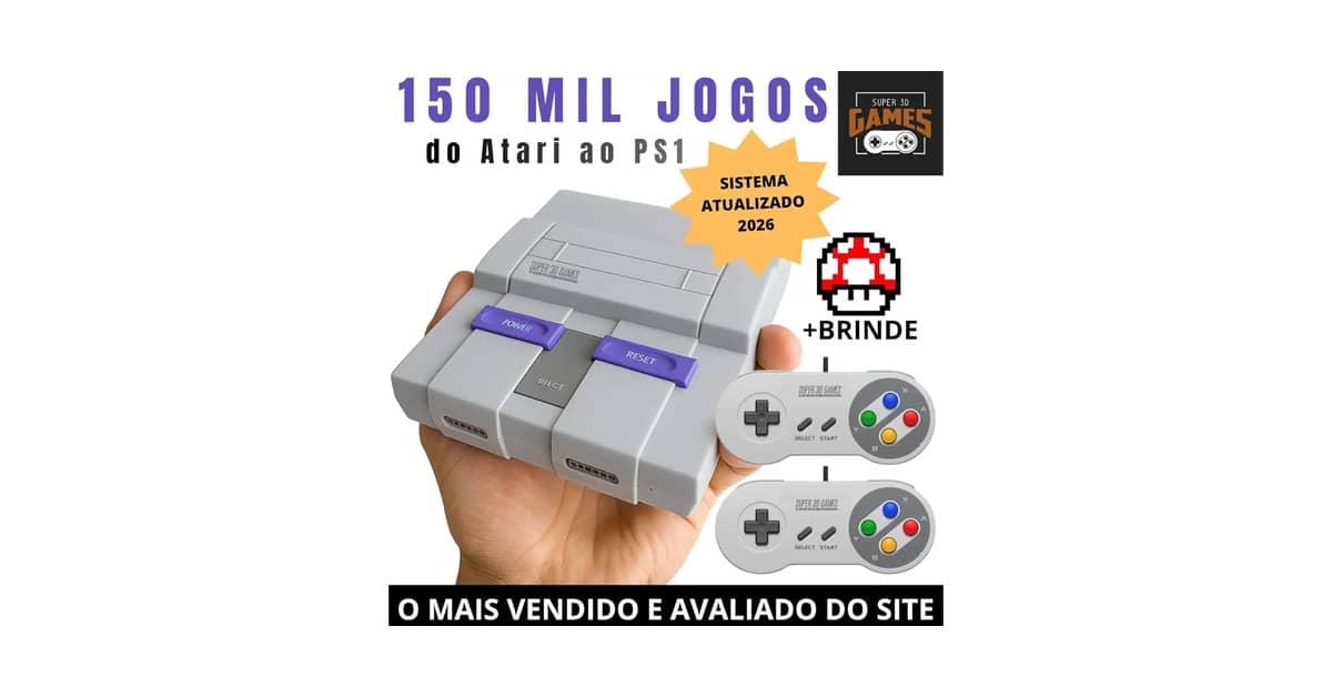 Melhor Retro Game Console: Portátil ou Mini?