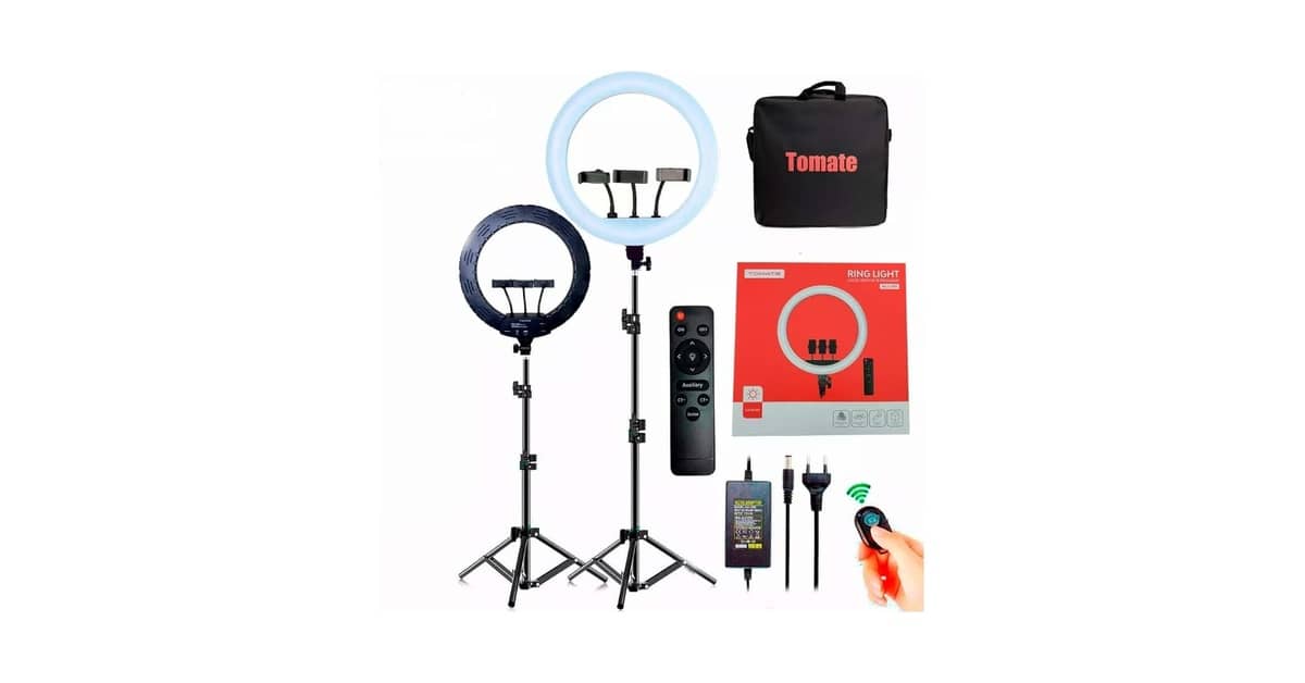 Melhor Ring Light Tomate: Guia Essencial para Iluminação Profissional