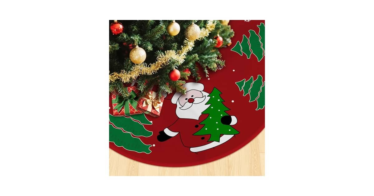 Melhor saia para arvore de natal: Qual material?