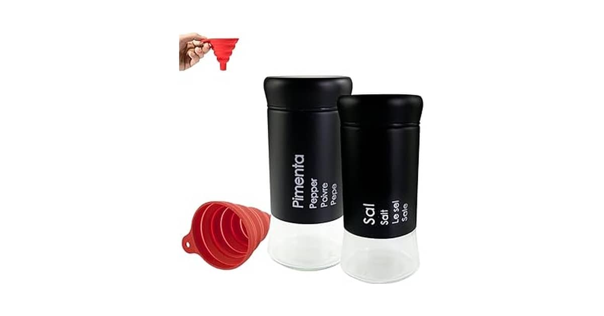 Melhor Saleiro: Inox, Bambu ou Porcelana? 9 Modelos