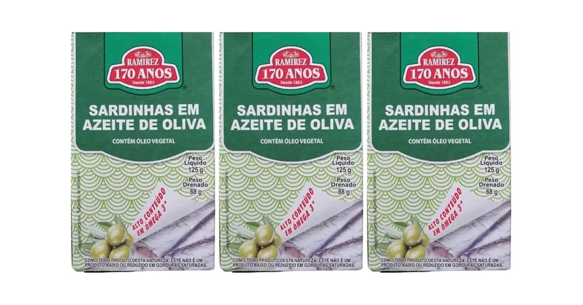 Melhor Sardinha em Lata do Mercado: Azeite vs. Água