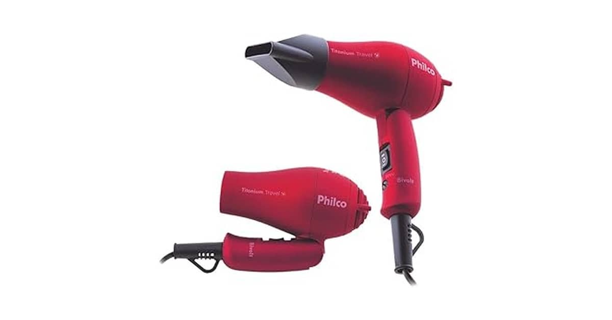 Melhor Secador Portátil: Análise de 8 Modelos Bivolt