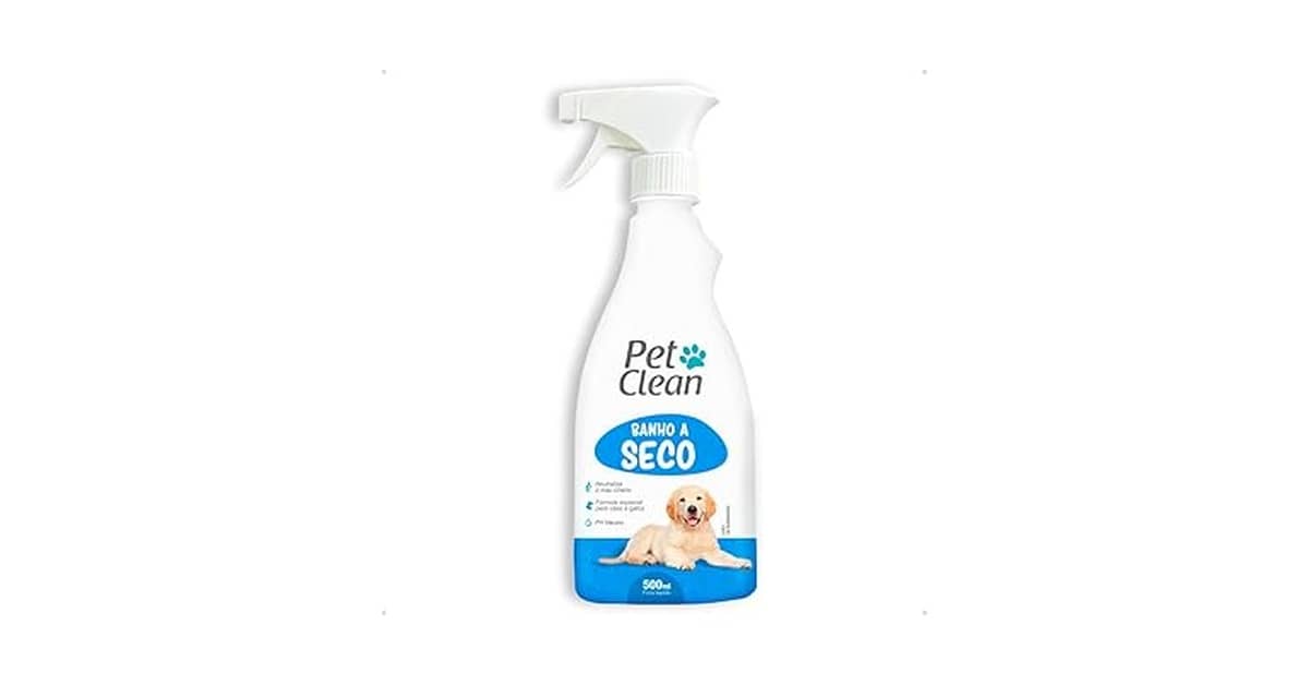 Melhor Shampoo a Seco p/ Cão: Natural ou Hipoalergênico?