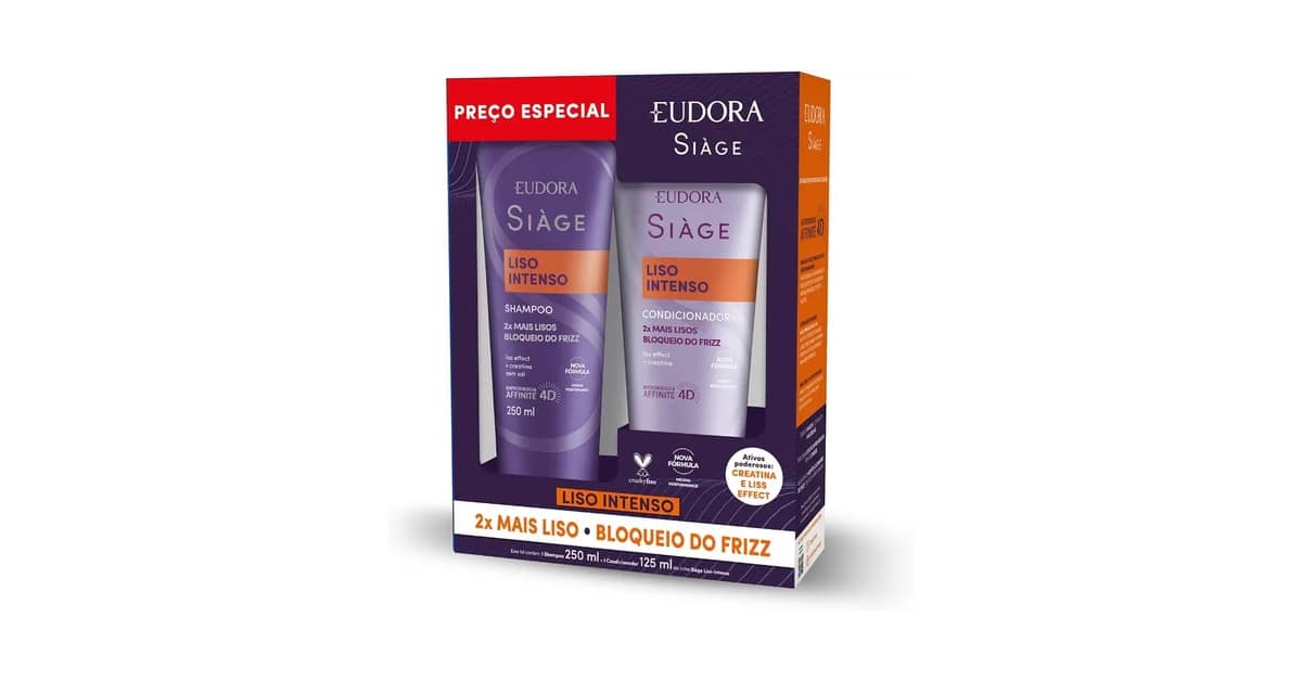 Melhor Shampoo e Condicionador Eudora Siage: Cabelos Fortes e Saudáveis!