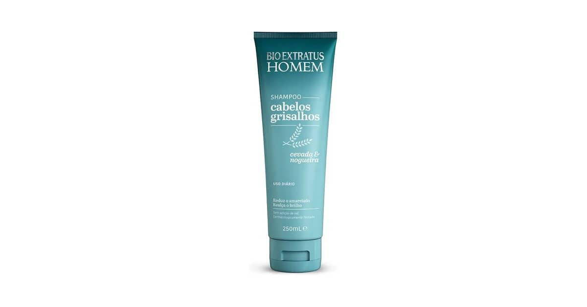Melhor Shampoo para Cabelo Grisalho Masculino: Neutralize Amarelados!