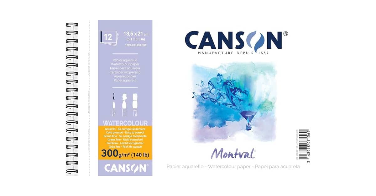Melhor Sketchbook para Aquarela: Guia de 300g para Artistas
