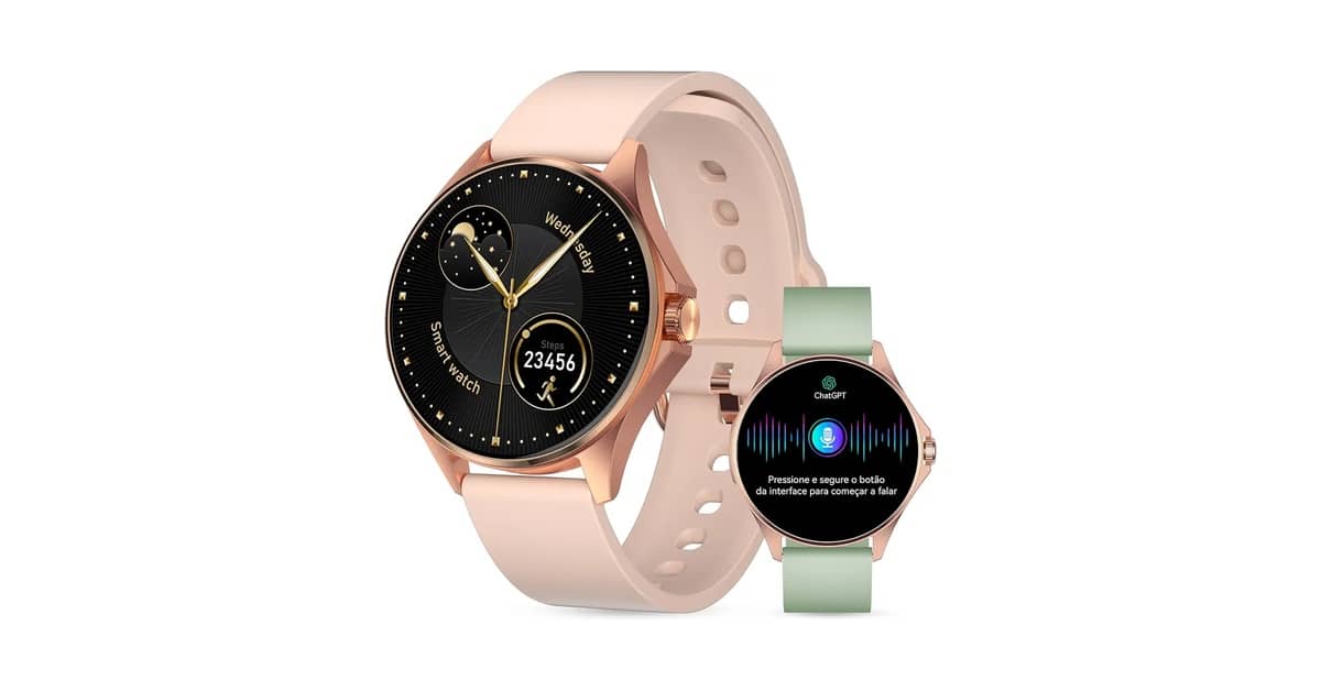 Melhor Smartwatch Feminino: Saúde e Conectividade