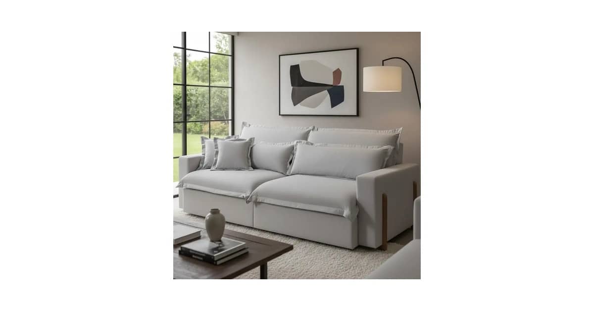 Melhor Sofá Retrátil com Molas Ensacadas: Conforto e Durabilidade